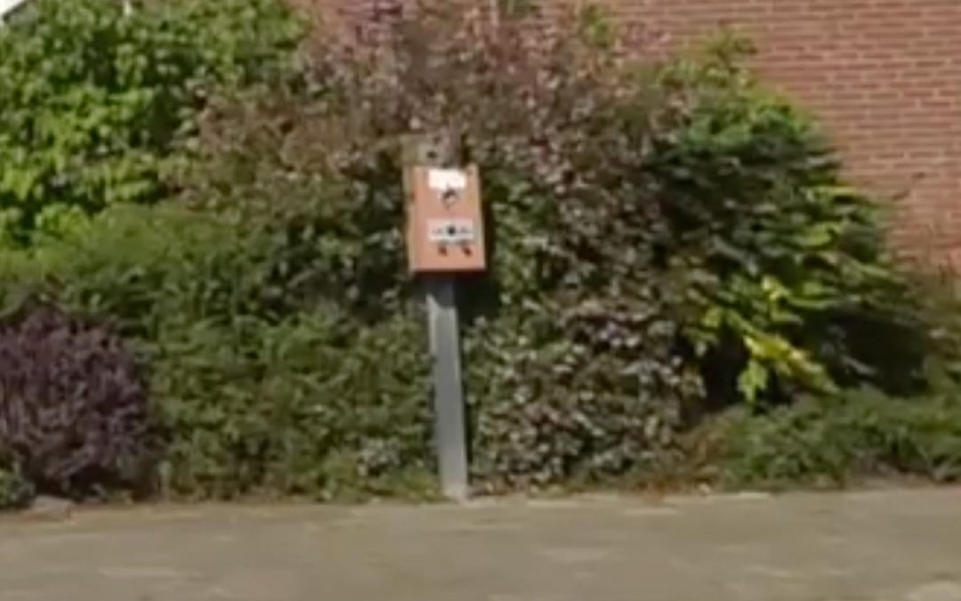 Postzegelboekjesautomaat gevonden in Woensel