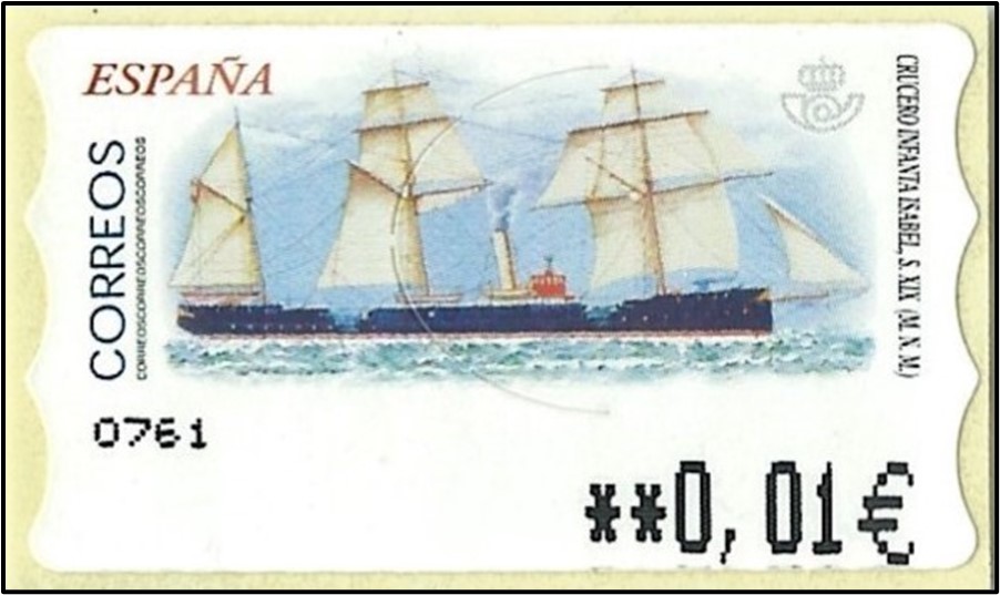 Crucera Infanta Isabel stoomboot